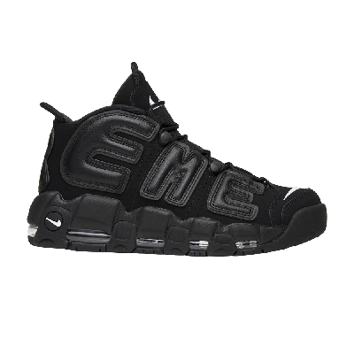 Pre-owned Nike Supreme X Air More Uptempo 'black'