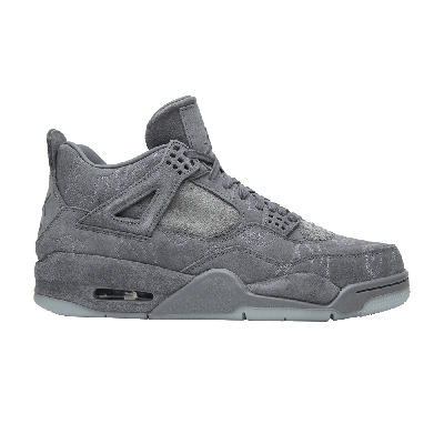 Pre-owned Air Jordan Kaws X  4 Retro 'cool Grey'