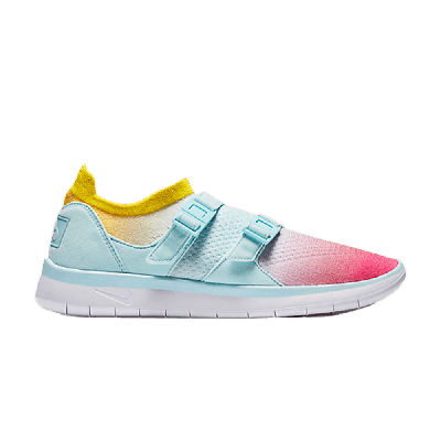Pre-owned Nike Wmns Air Sock Racer Ultra Flyknit 'racer Pink Glacier Blue' In Multi-color