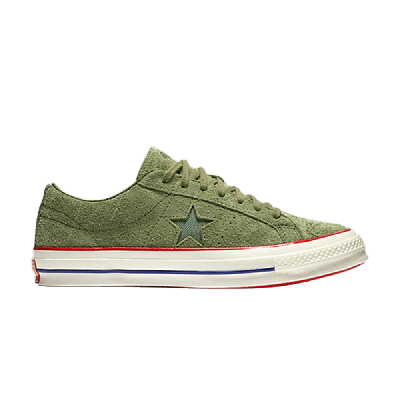 Pre-owned Converse Undefeated X One Star Suede Low 'olive' In Green