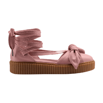Pre-owned Puma Fenty X Wmns Bow Creeper Sandal 'silver Pink'