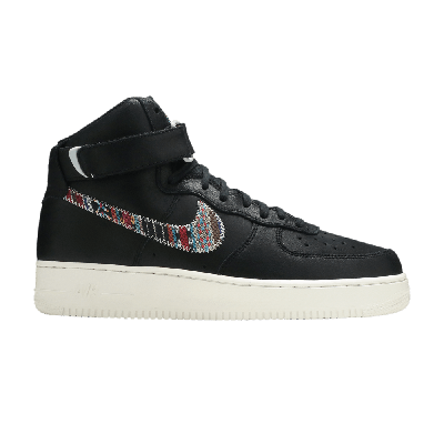 Pre-owned Nike Air Force 1 High '07 Lv8 'afro Punk' In Black