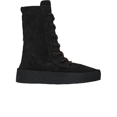 Pre-owned Yeezy Season 4 Crepe Boot 'oil' In Black