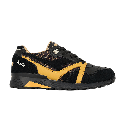 Pre-owned Diadora N9000 'little Italy' In Black