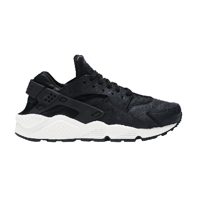 Pre-owned Nike Wmns Air Huarache Run Premium 'black'