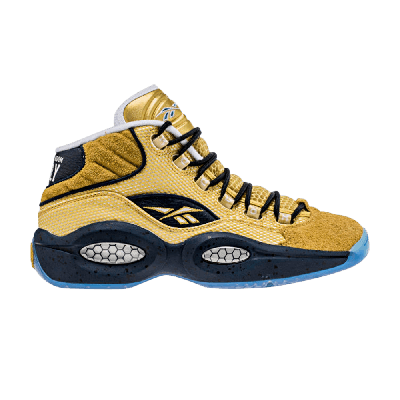 Pre-owned Reebok Question Mid Ebc 'rucker Park' In Gold