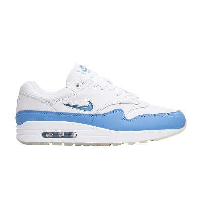Pre-owned Nike Air Max 1 Premium Sc Jewel 'university Blue' In White