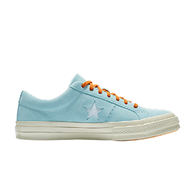 Pre-owned Converse Golf Le Fleur X One Star Ox 'clearwater' In Blue