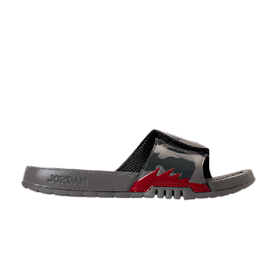 Pre-owned Air Jordan Jordan Hydro 5 Slide 'camo' In Grey