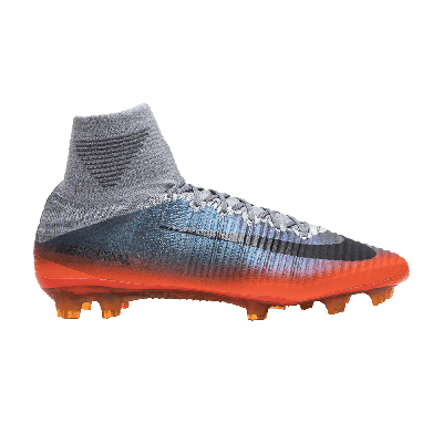 Pre-owned Nike Cr7 X Mercurial Superfly 5 Fg 'metallic Hematite' In Grey