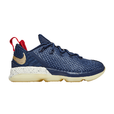 Pre-owned Nike Lebron 14 Low 'usa' In Blue