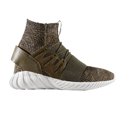 Adidas Originals Tubular Doom Primeknit Trainers In Green