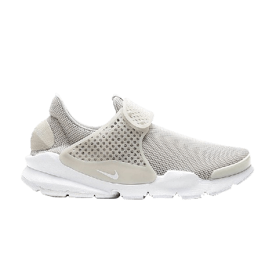 Pre-owned Nike Wmns Sock Dart Breathe 'pale Grey' In Tan