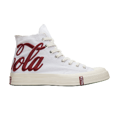 Pre-owned Converse Kith X Coca-cola X Chuck 70 'white Red'