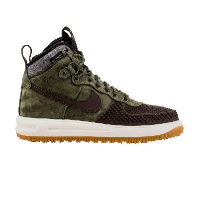 Pre-owned Nike Lunar Force 1 Duckboot 'baroque Brown' In Green