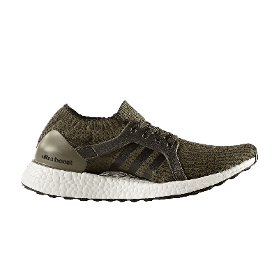 Pre-owned Adidas Originals Wmns Ultraboost X 'trace Olive' In Green