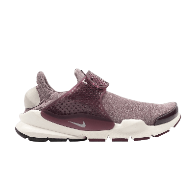 Pre-owned Nike Wmns Sock Dart Se 'night Maroon' In Purple