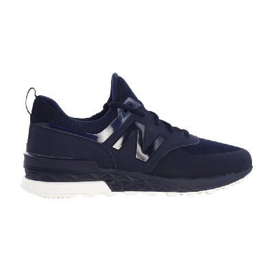 Pre-owned New Balance 574 Sport 'navy' In Blue