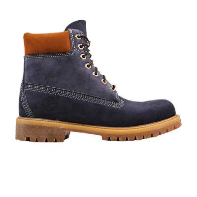Pre-owned Timberland 6 Inch Premium Boot In Blue