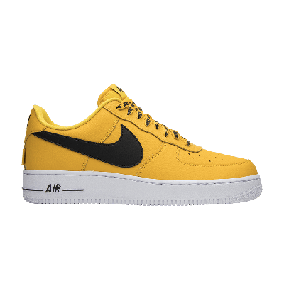 Pre-owned Nike Air Force 1 'statement Game' In Yellow