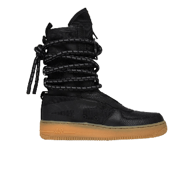 Pre-owned Nike Wmns Sf Air Force 1 High 'black Gum'