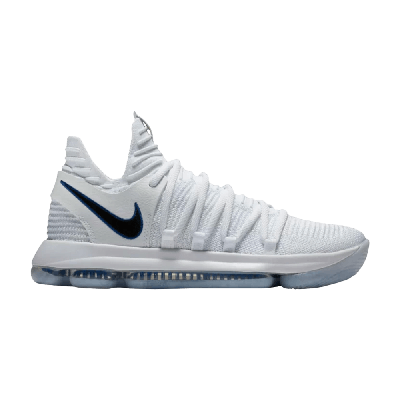 Pre-owned Nike Kd 10 'numbers' In White