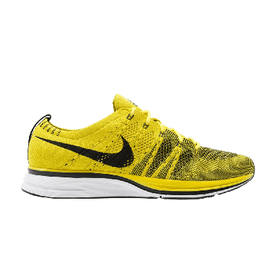 Pre-owned Nike Flyknit Trainer 2017 'bright Citron' In Yellow