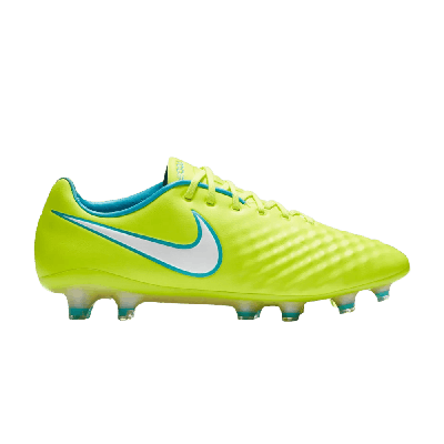 Pre-owned Nike Wmns Magista Opus 2 Fg Soccer Cleat In Yellow
