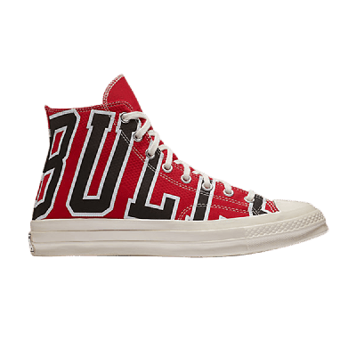 Pre-owned Converse Chuck Taylor All Star Premium Hi 'chicago Bulls' In Red