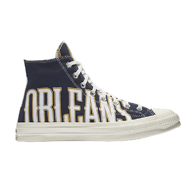 Pre-owned Converse Chuck Taylor All Star Premium Hi 'new Orleans Pelicans' In Blue