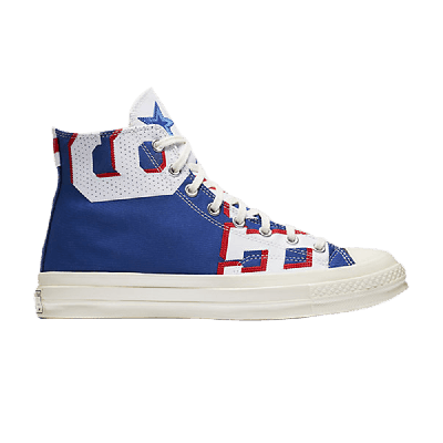 Pre-owned Converse Chuck Taylor All Star Premium Hi 'philadelphia 76ers' In Blue