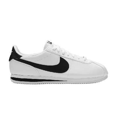 Pre-owned Nike Cortez Basic Leather 'white Black'