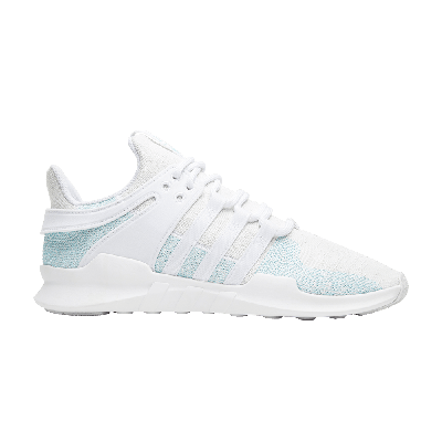 Pre-owned Adidas Originals Parley X Eqt Support Adv 'blue Spirit' In White