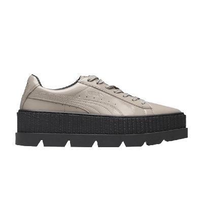 Pre-owned Puma Fenty X Wmns Pointy Creeper Patent 'dove' In Grey