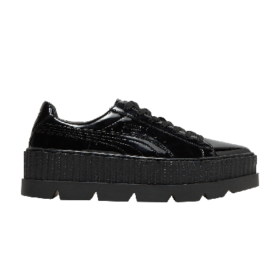 Pre-owned Puma Fenty X Wmns Pointy Creeper Patent 'black'