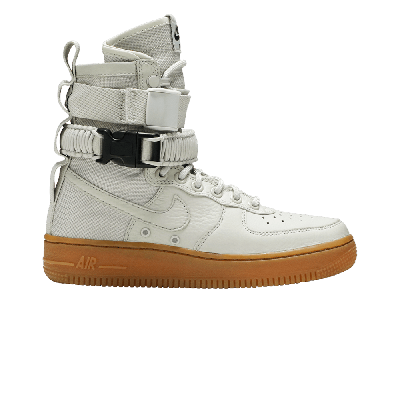 Pre-owned Nike Wmns Sf Air Force 1 High 'light Bone' In Grey