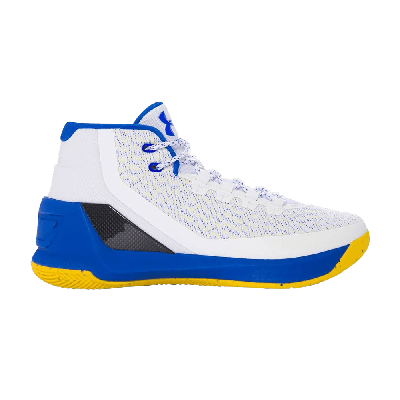 Pre-owned Under Armour Curry 3 'dub Nation Home' In White