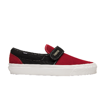 Pre-owned Vans Fear Of God X Slip-on 47 Dx 'collection 2 Red Black'