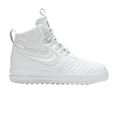 Pre-owned Nike Lunar Force 1 Duckboot 'triple White'