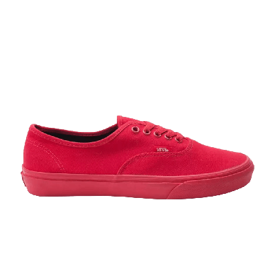 Pre-owned Vans Authentic 'true Red'