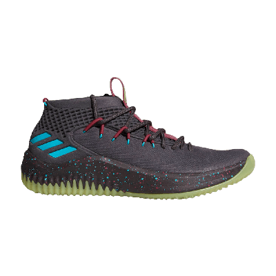 Pre-owned Adidas Originals Dame 4 'glow In The Park' In Black