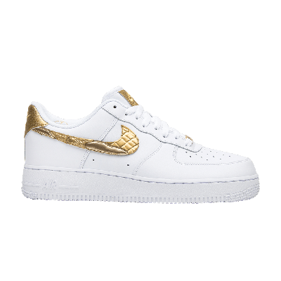 Pre-owned Nike Cr7 X Air Force 1 Low 'golden Patchwork' In White