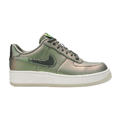 Pre-owned Nike Wmns Air Force 1 Upstep 'shine' In Green