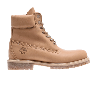 Pre-owned Timberland 6 Inch Premium Horween Boot 'natural' In Tan