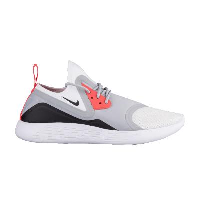 Pre-owned Nike Lunarcharge 'infrared' In White