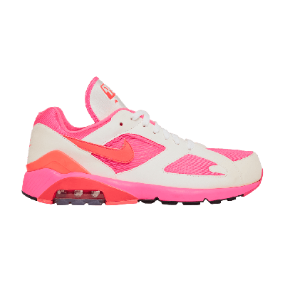 Pre-owned Nike Comme Des Garçons X Air Max 180 'white Pink'