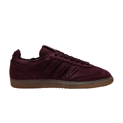 Pre-owned Adidas Originals Wmns Samba 'deep Hue Pack - Maroon' In Red