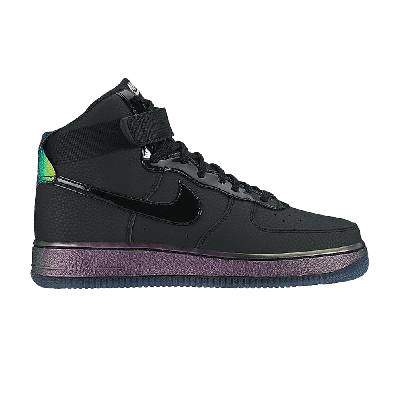Pre-owned Nike Wmns Air Force 1 Hi Premium In Black