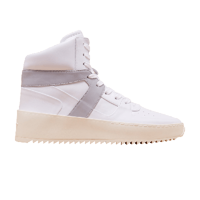 Pre-owned Fear Of God Fifth Collection Basketball Sneaker 'perla' In White