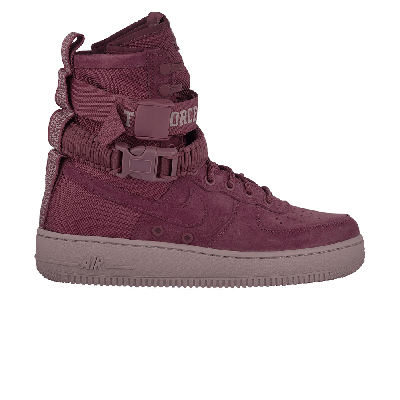 Pre-owned Nike Wmns Sf Air Force 1 'vintage Wine' In Red
